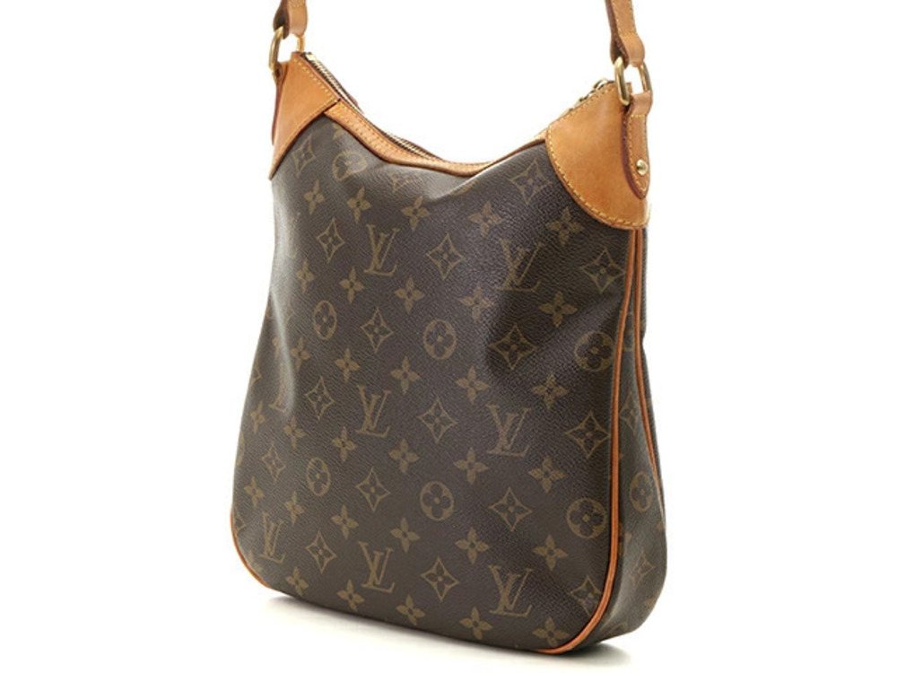 Louis Vuitton Monogram Bag Odeon Shoulder Brown